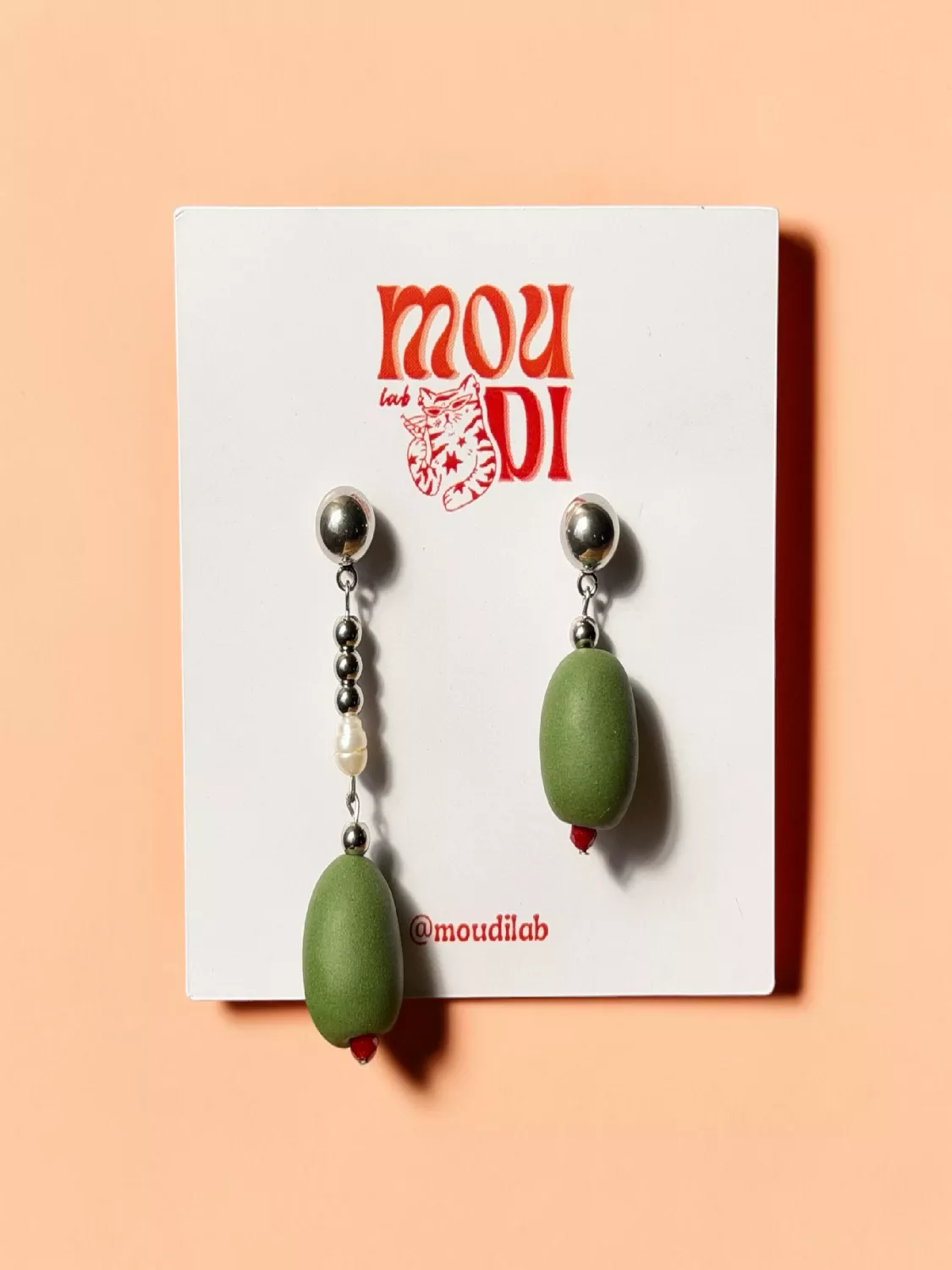 Οlive Crush Earrings - Image 2