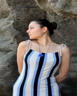 Blue Shell Necklace